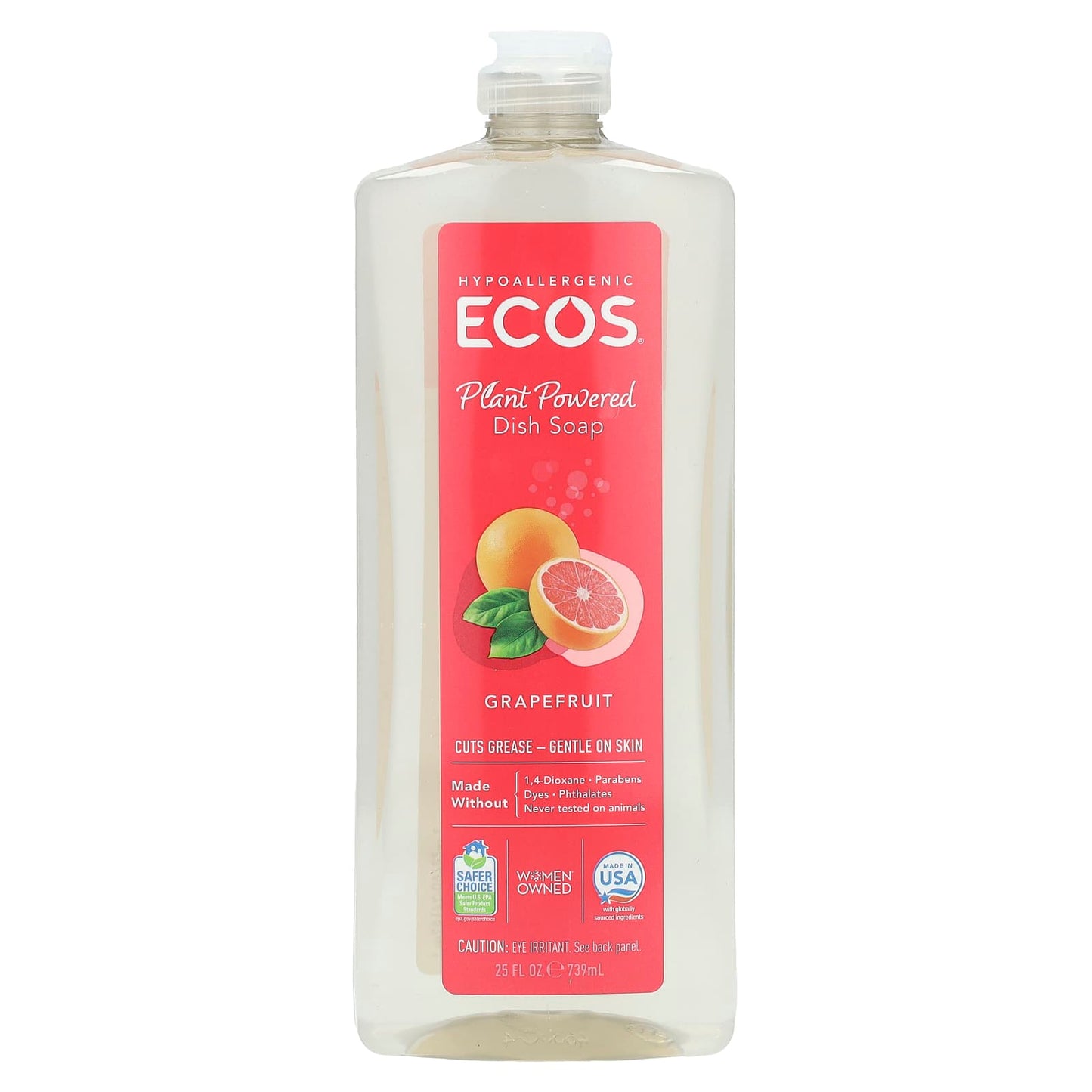 Grapefruit Plant Powered Dish Soap for a Cleaner Planet - Image 1