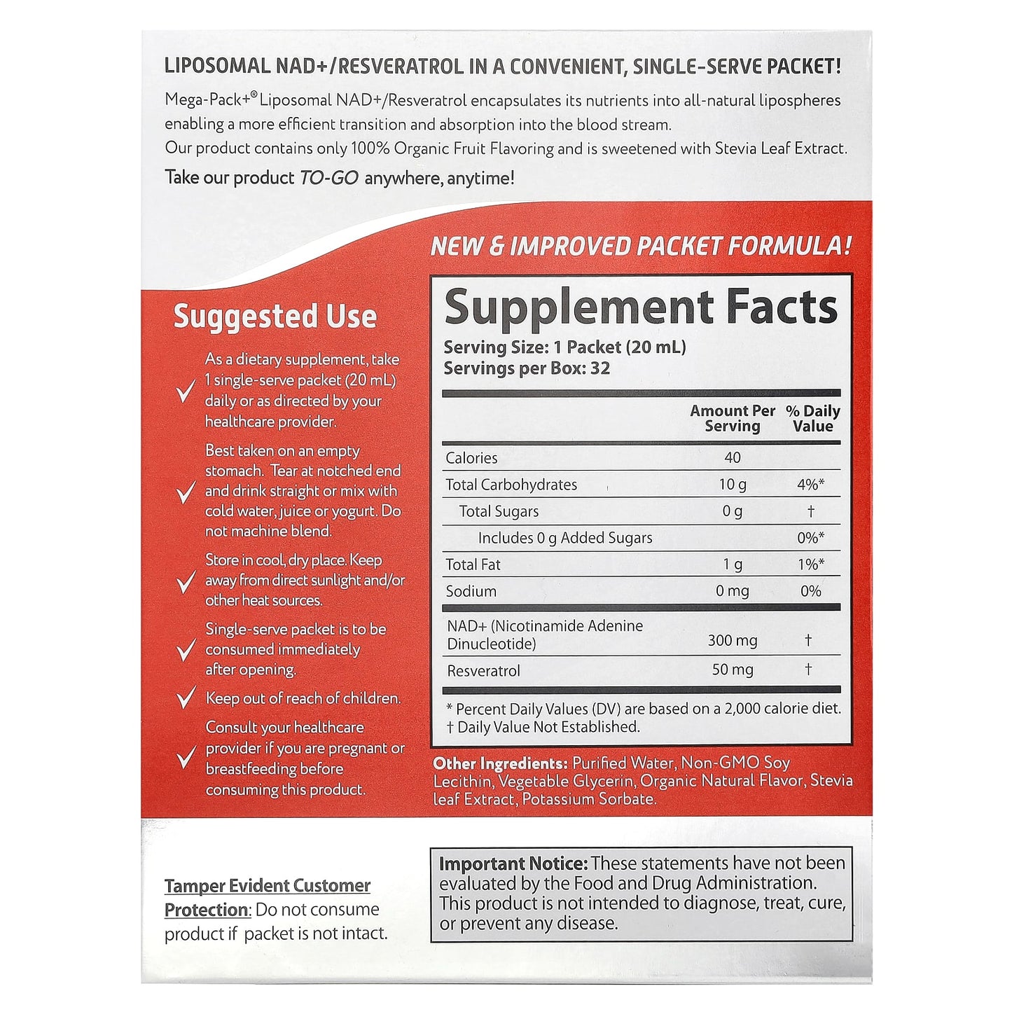 Boost Energy & Vitality with Aurora Nutrascience Liposomal NAD+/Resveratrol - Image 2