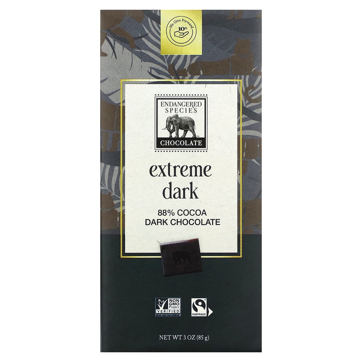 Dark Chocolate for a Cause: 88% Cocoa, 3 oz (85g) - Image 1