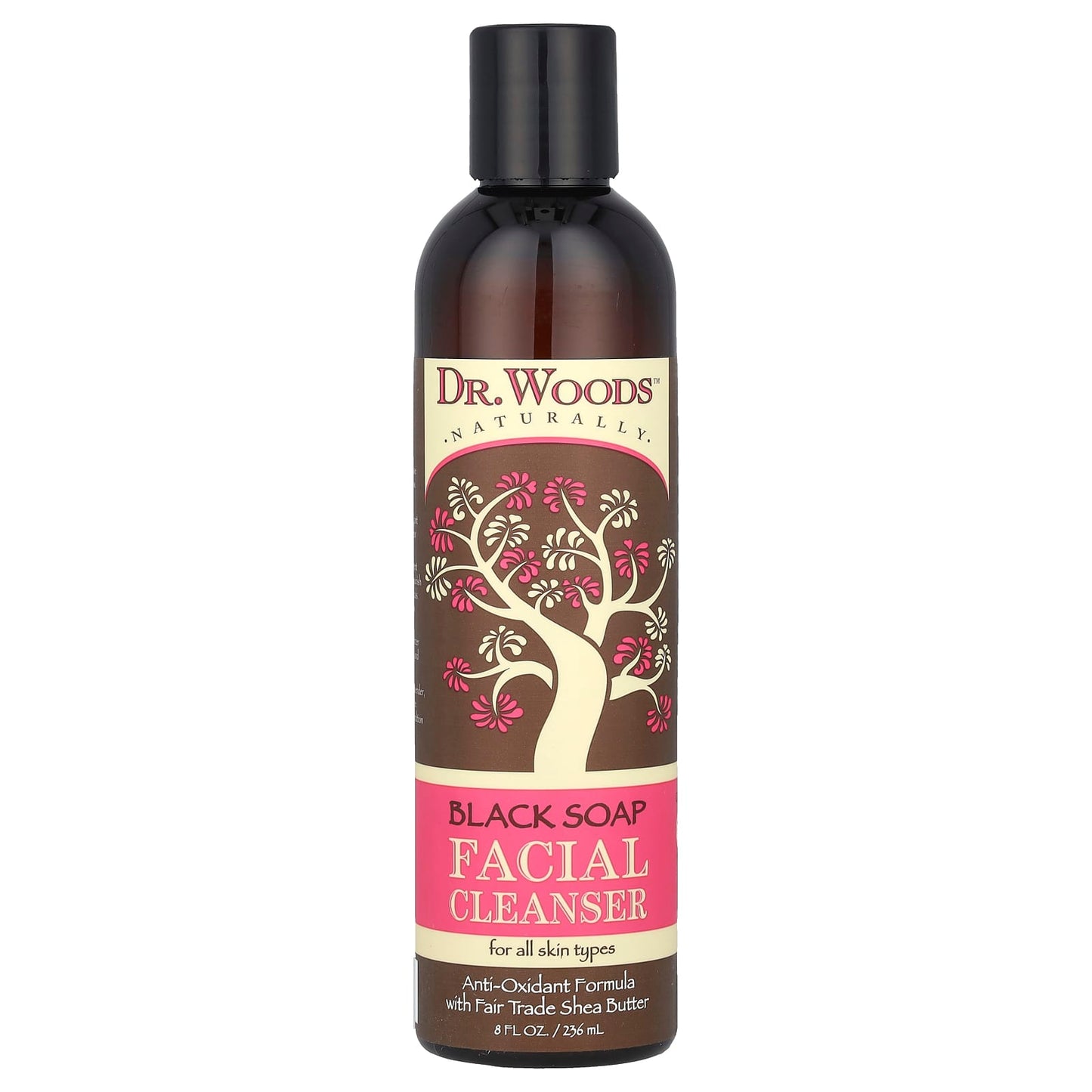 Dr. Woods Black Soap Facial Cleanser for All Skin Types - 8 fl oz - Image 1