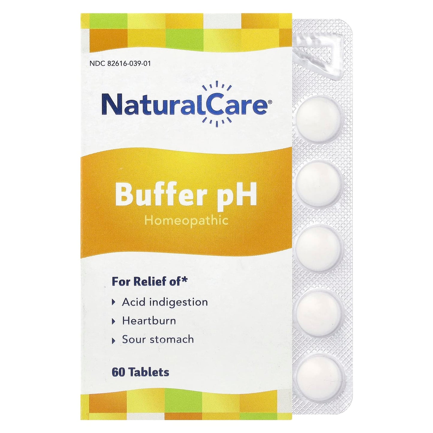 NaturalCare, Buffer pH, 60 Tablets - Image 1