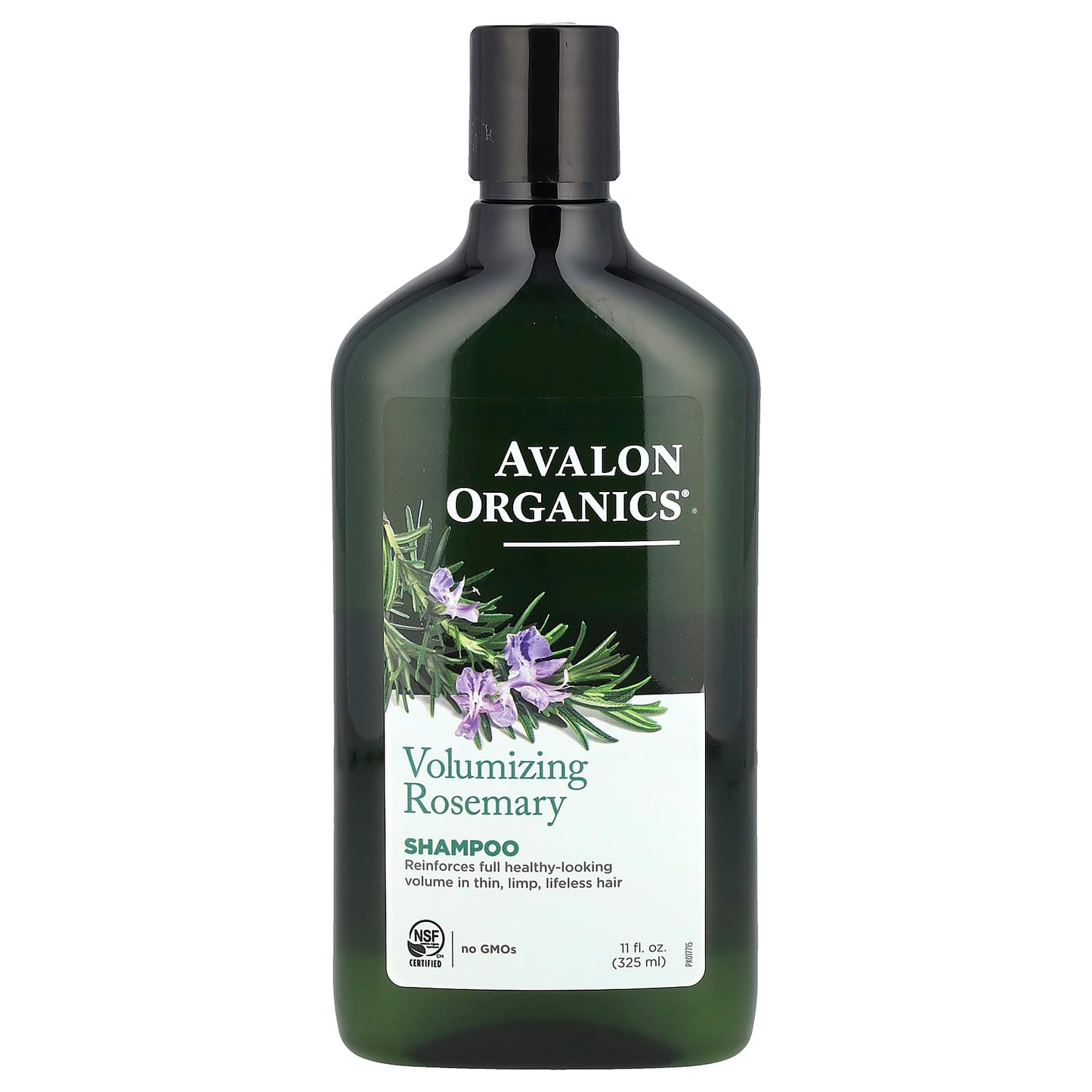 Avalon Organics Volumizing Shampoo Rosemary 11 fl oz - Image 1