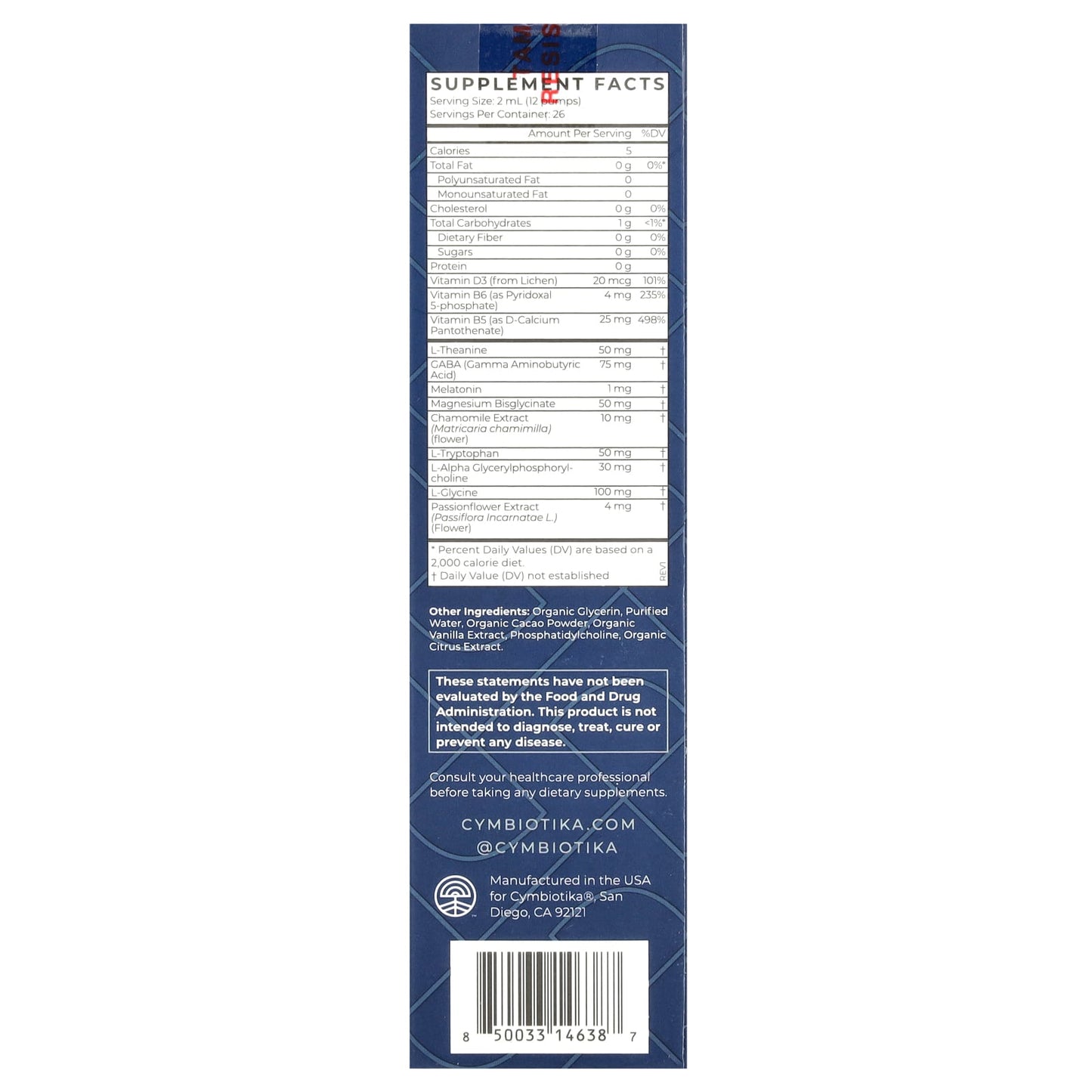 Unlock Deep Sleep with Cymbiotika's Liposomal Cacao Formula - Image 2
