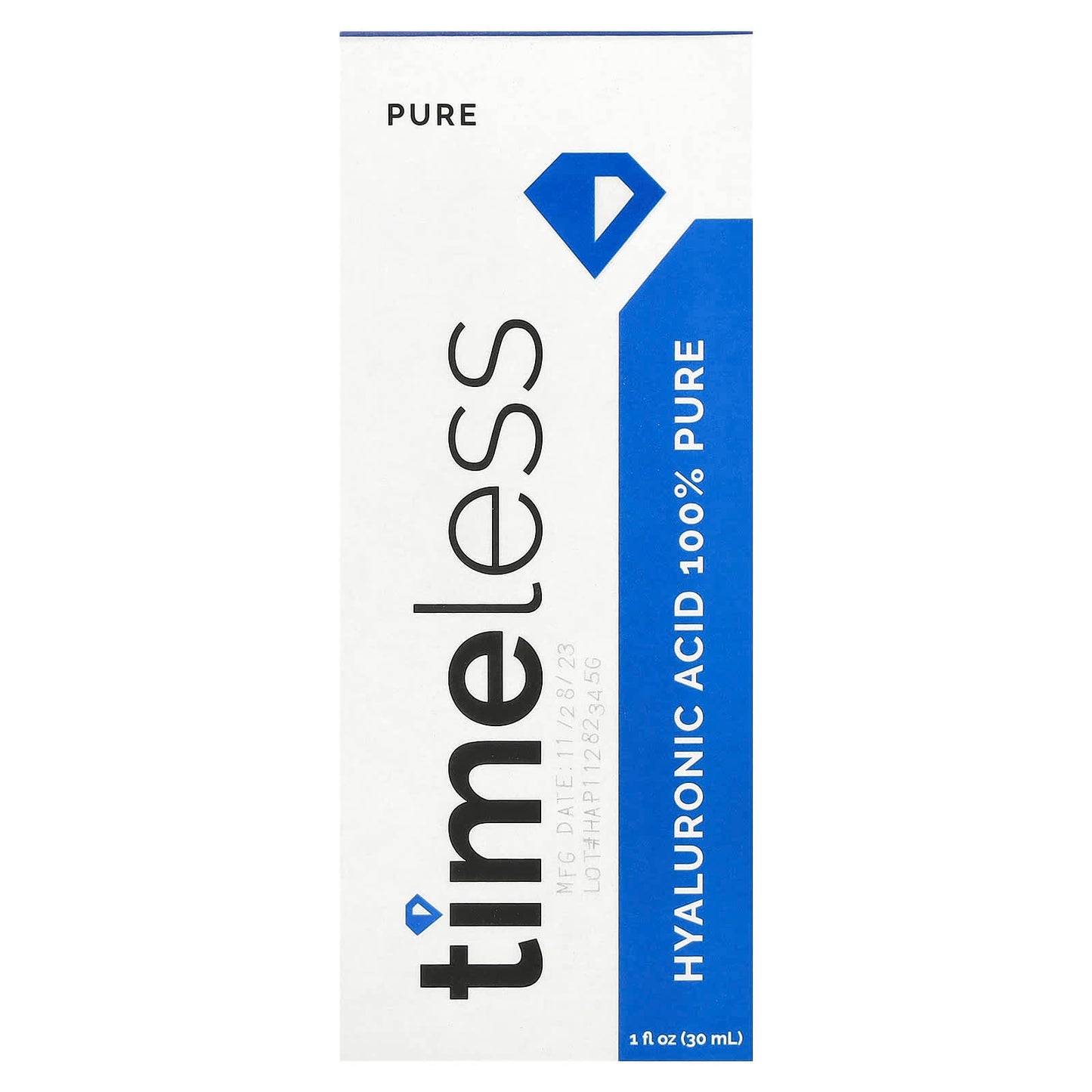 Timeless Skin Care, Hyaluronic Acid 100% Pure , 1 fl oz (30 ml) - Image 2