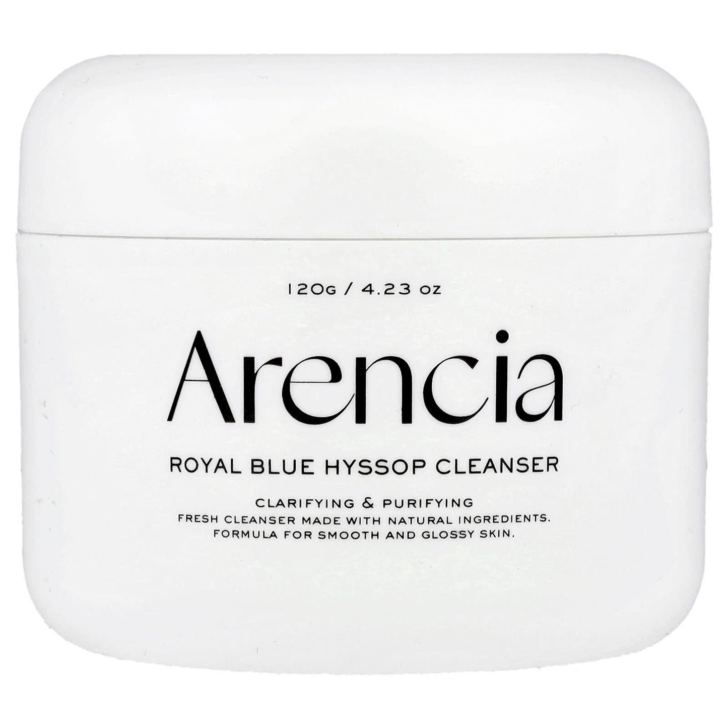 Royal Blue Hyssop Rice Cleanser for Smooth & Hydrated Skin by Arencia - Image 1