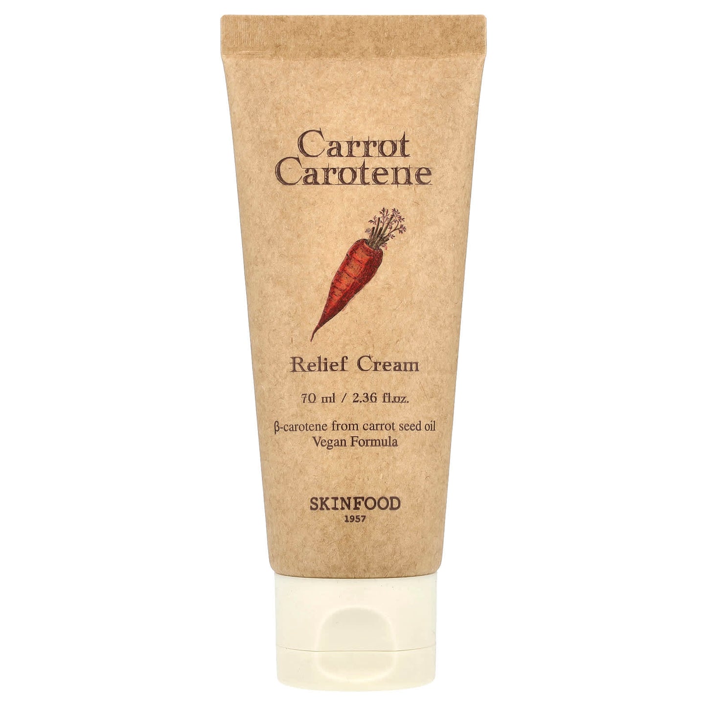 SKINFOOD, Carrot Carotene Relief Cream , 2.36 fl oz (70 ml) - Image 1