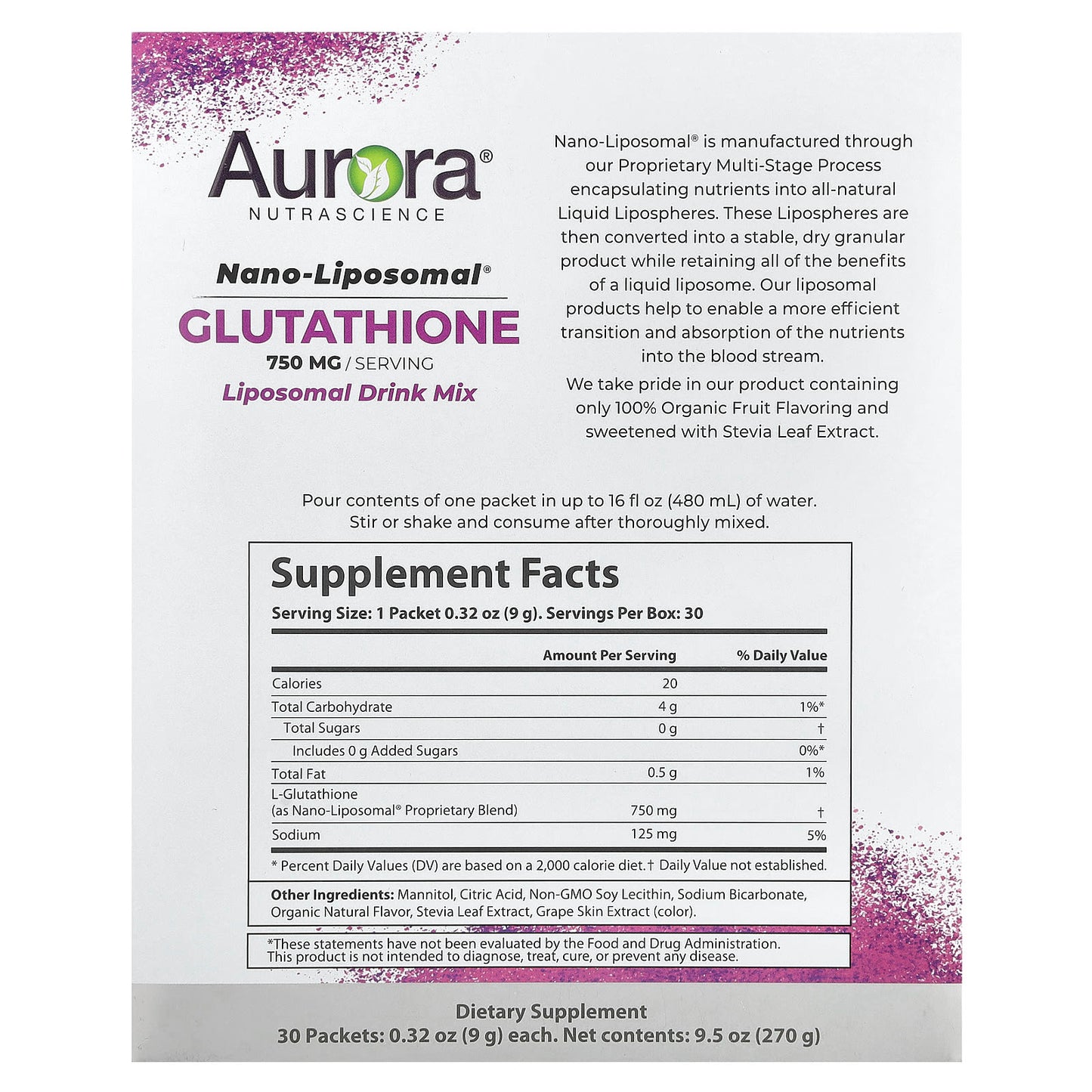 Boost Glutathione Levels with Nano-Liposomal Glutathione by Aurora Nutrascience - Image 2