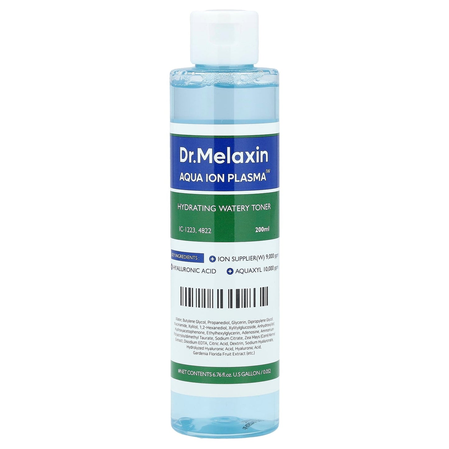 Dr. Melaxin Aqua Ion Plasma Hydrating Toner for All Skin Types | 200ml - Image 1