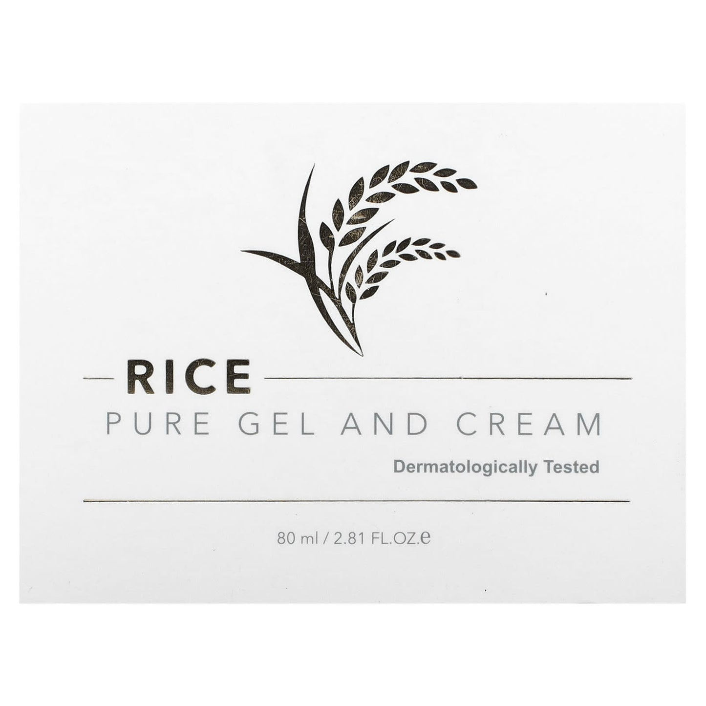 Thank You Farmer, Rice, Pure Gel And Cream, 2.81 fl oz (80 ml) - Image 2