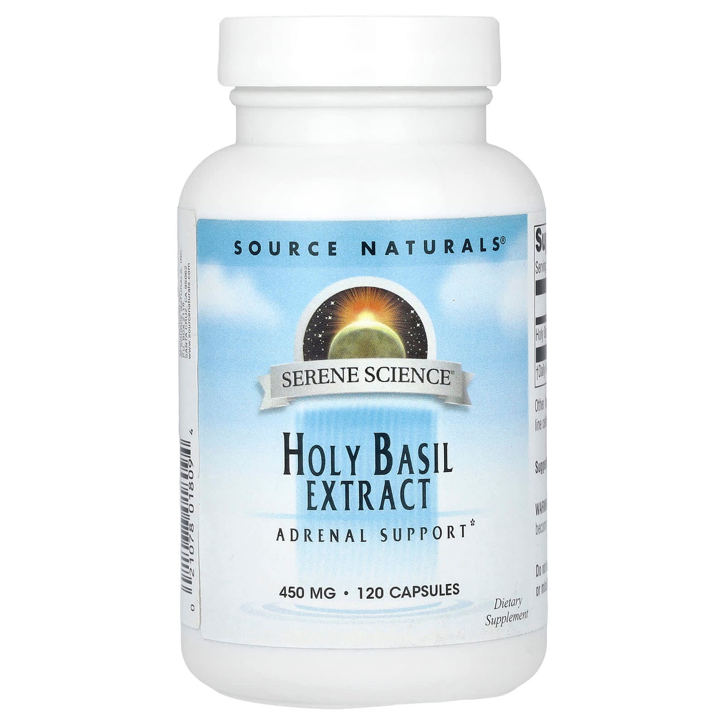 Source Naturals, Holy Basil Extract, 450 mg, 120 Capsules - Image 1