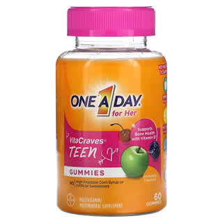 One-A-Day for Her Teen Multivitamin Gummies, 60 Count