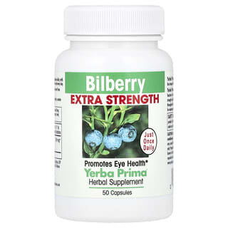 Bilberry Supplement for Eye Health and Circulation - 160mg per Capsule