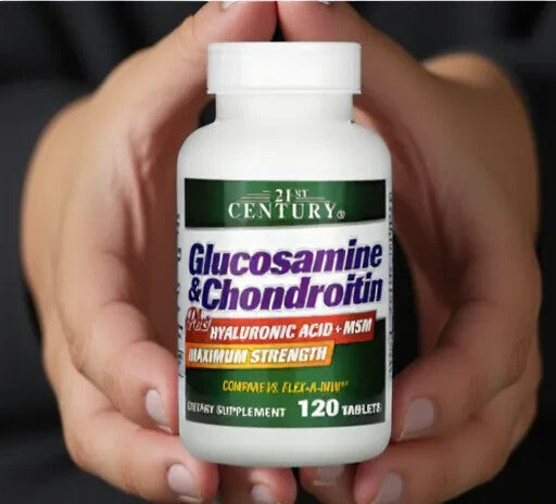 21st Century, Glucosamine Chondroitin Complex Plus MSM, Advanced Triple Strength, 120 Tablets