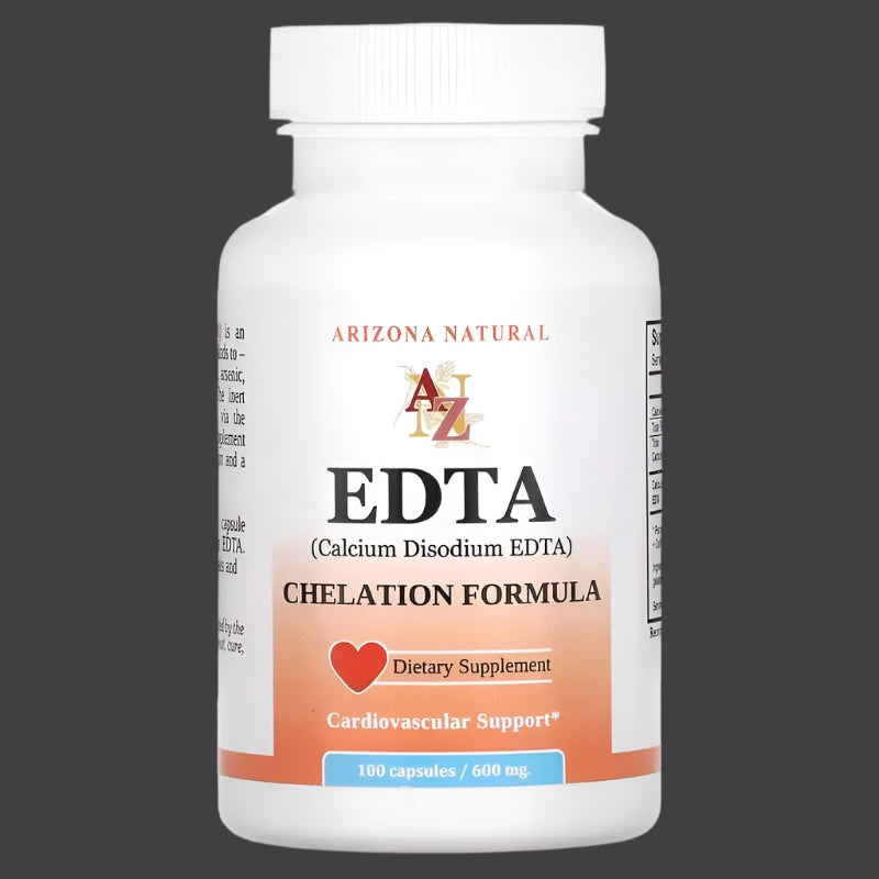 2 x Arizona Natural, EDTA, 600 mg, 2 x 100 Capsules