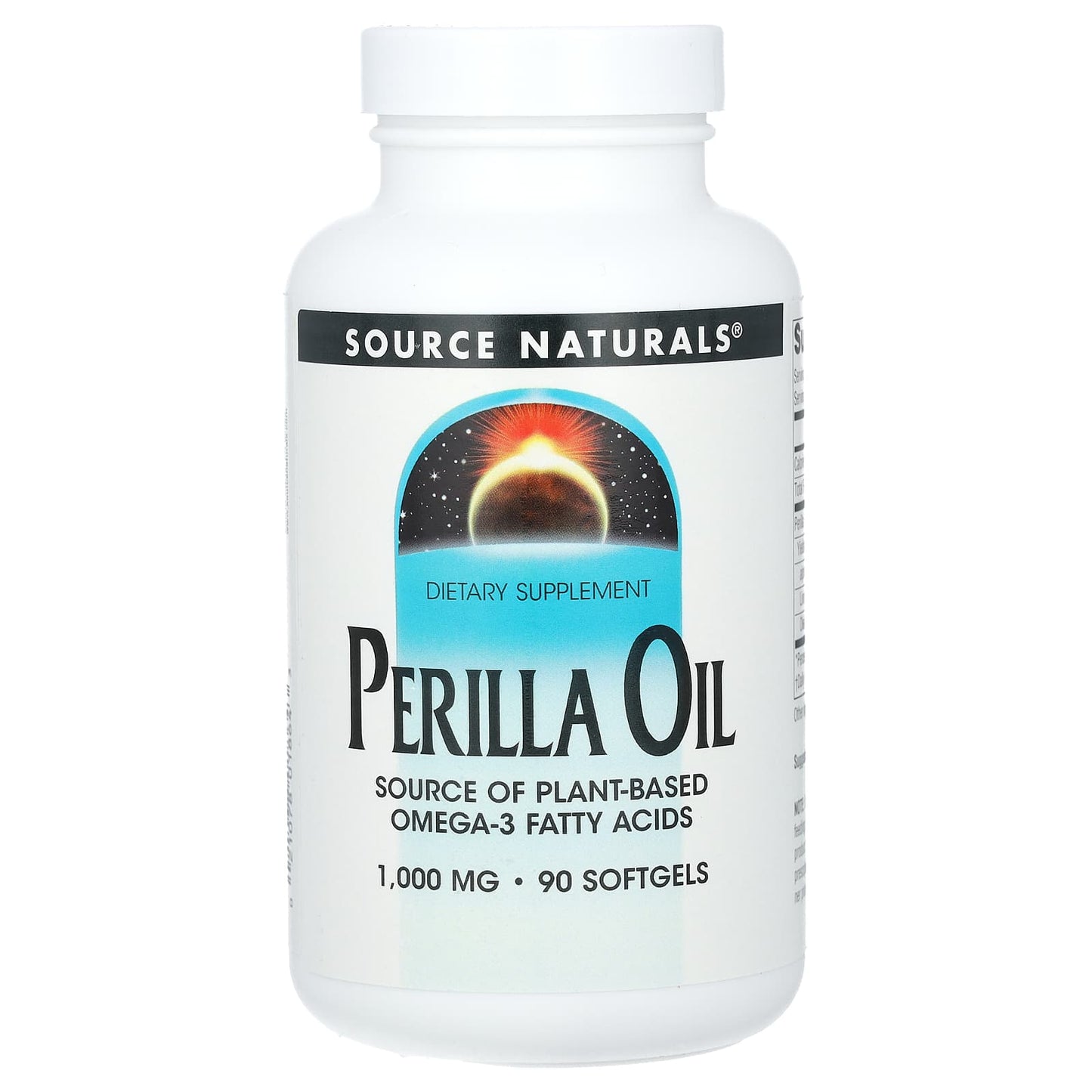 Source Naturals, Perilla Oil, 1,000 mg, 90 Softgels (333 mg per Softgel) - Image 1