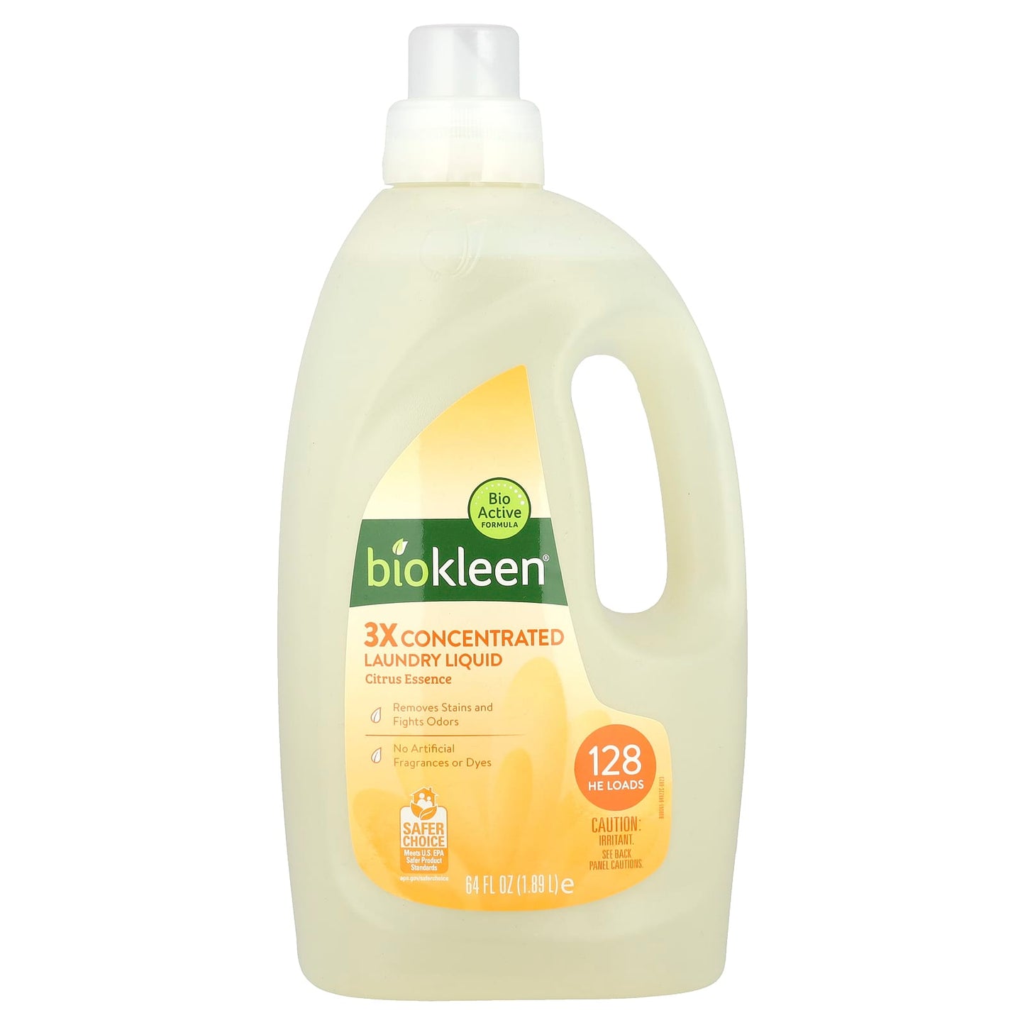 Concentrated Plant-Derived Laundry Liquid by Biokleen - Citrus Essence - Image 1
