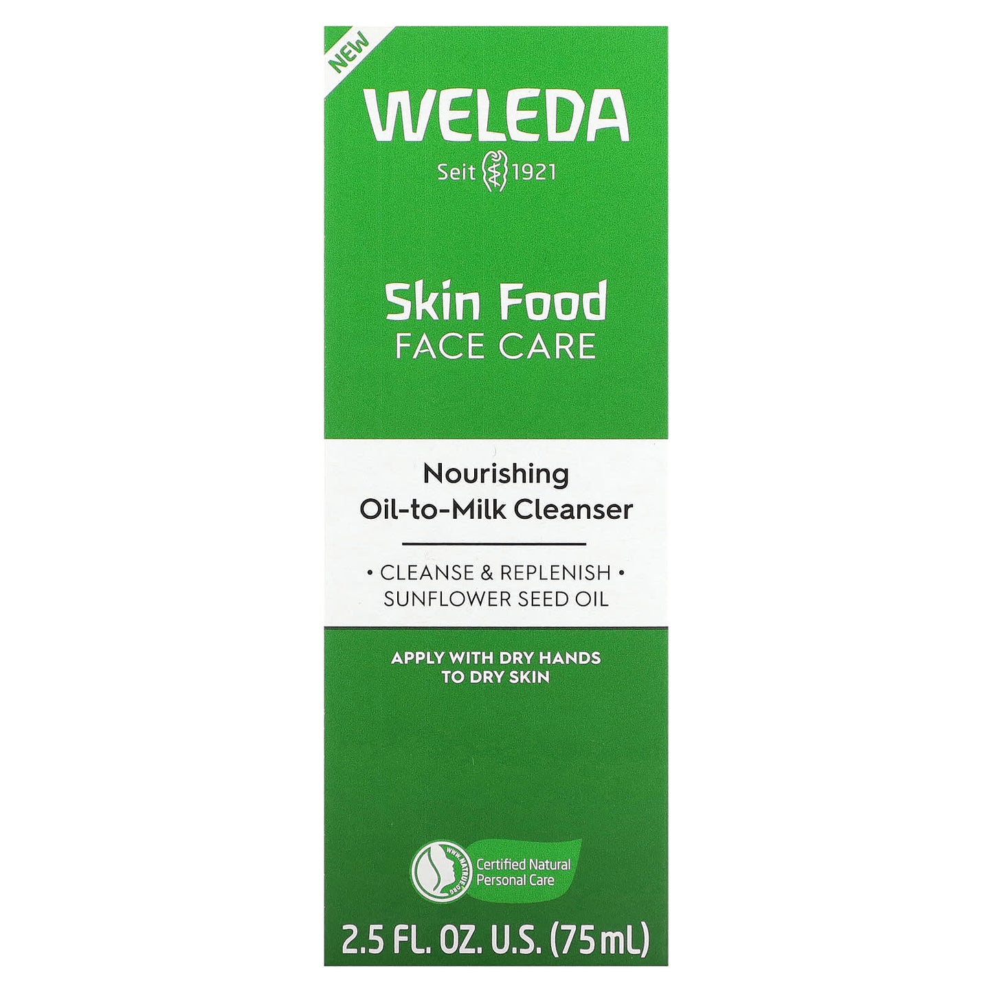 Weleda, Skin Food Face Care, Nourishing Oil-To-Milk Cleanser, 2.5 fl oz (75 ml) - Image 2