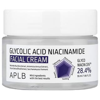 Glycolic Acid Face Cream with Niacinamide - Tightening & Moisturizing