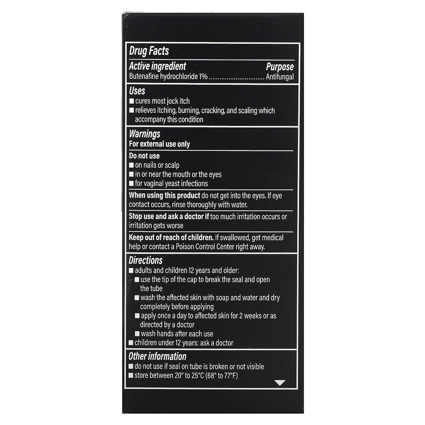 Lotrimin, Ultra Jock Itch Cream, 0.42 oz (12 g) - Image 2