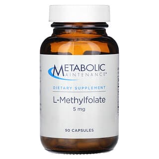 L-Methylfolate 5mg, 90 Capsules - Metabolic Maintenance