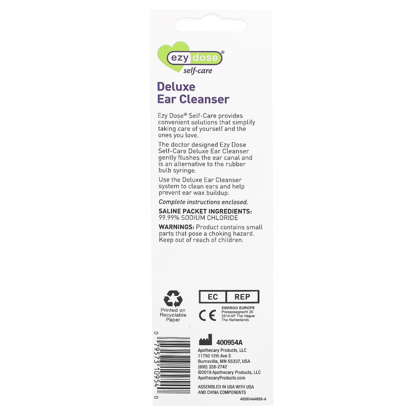 Ear Cleanser by Ezy Dose, Deluxe Self-Care Kit, 12 Count - Image 2