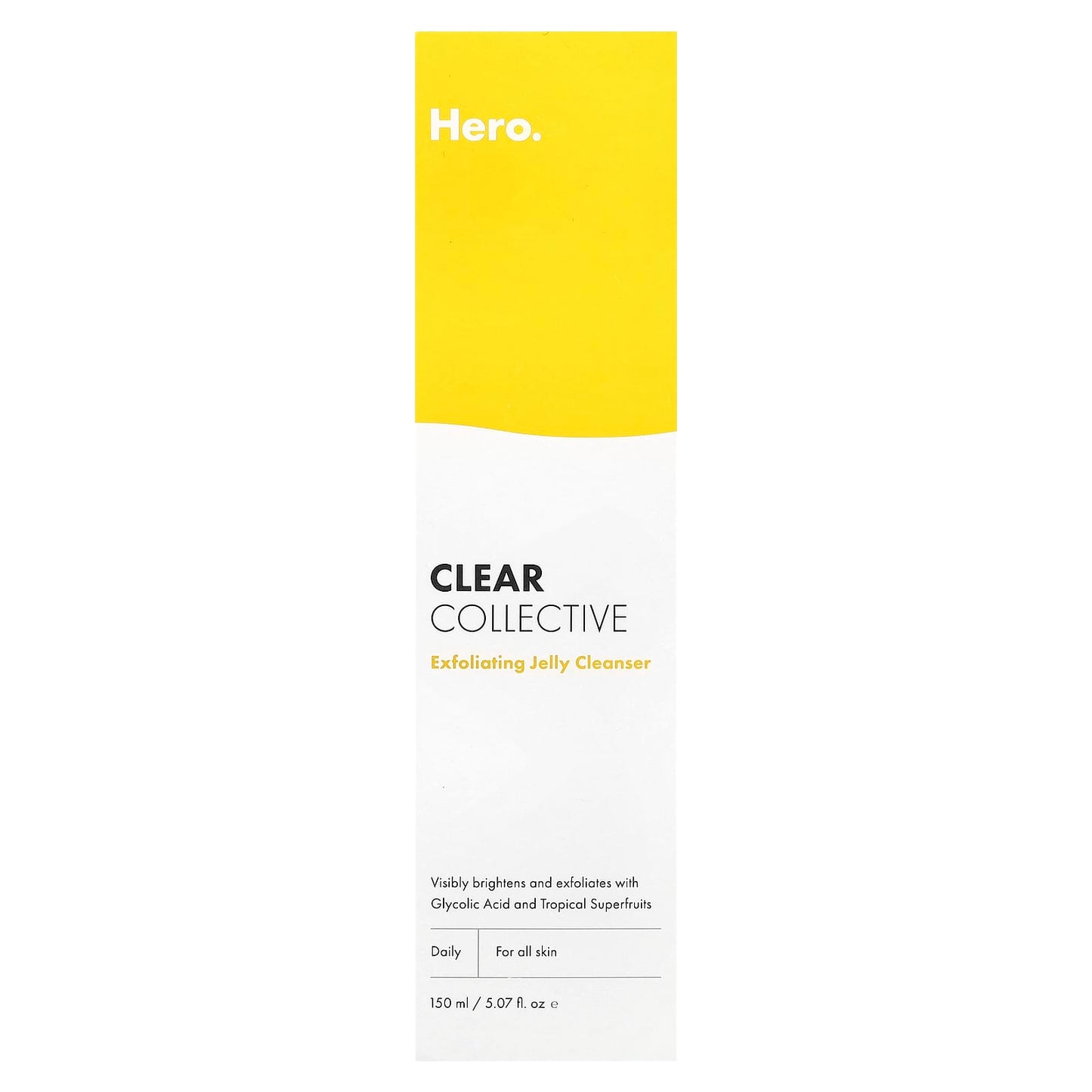 Hero Cosmetics Clear Collective Exfoliating Jelly Cleanser, 5.07 fl oz (150 ml) - Image 2