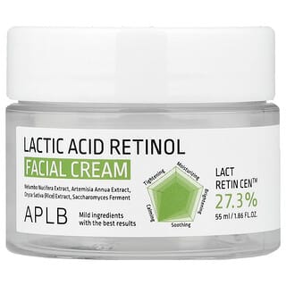 APLB Lactic Acid Retinol Facial Cream for Smoother, Brighter Skin
