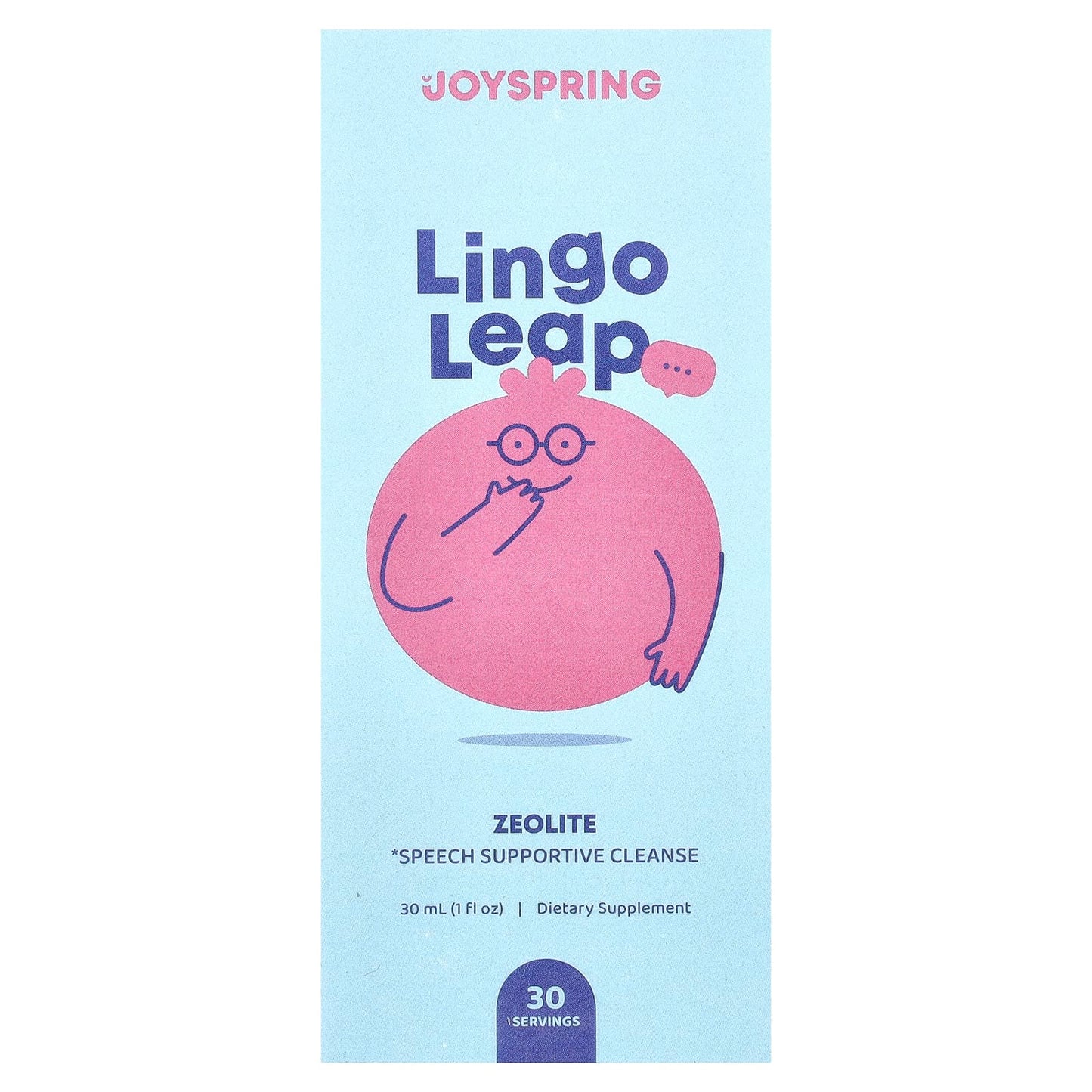 Lingo Leap by JoySpring - Zeolite Speech Supportive Dietary Supplement - Image 1