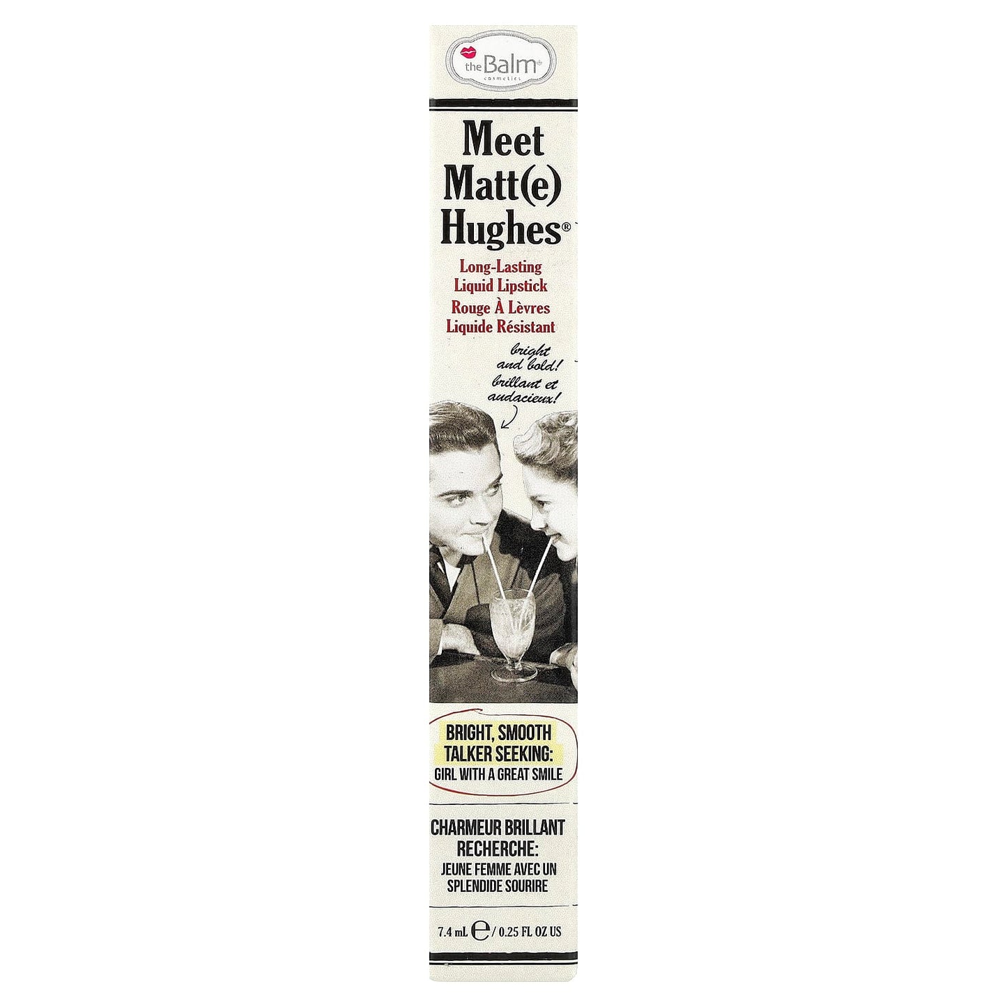 theBalm Cosmetics, Meet Matt(e) Hughes®, Long-Lasting Liquid Lipstick, Adoring, 0.25 fl oz (7.4 ml) - Image 2