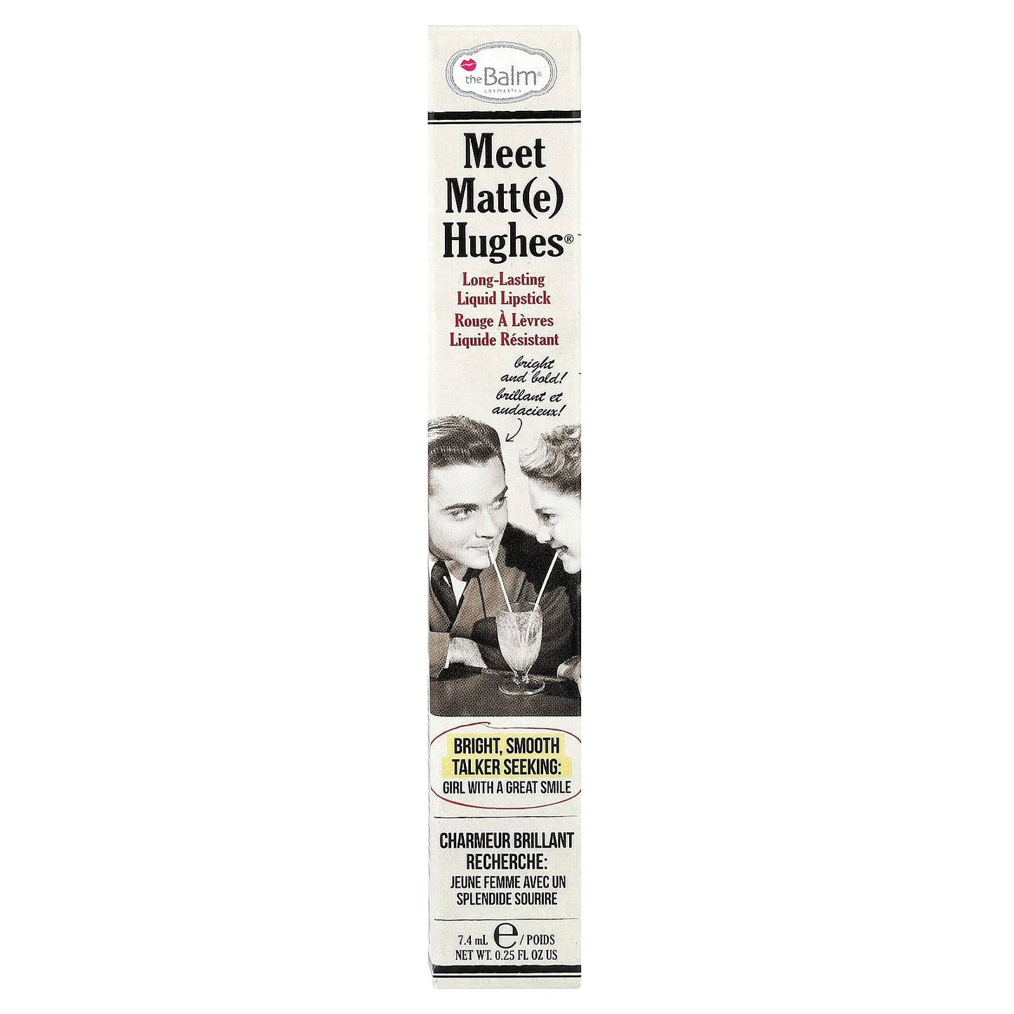 theBalm Cosmetics, Meet Matt(e) Hughes®, Long-Lasting Liquid Lipstick, Trustworthy, 0.25 fl oz (7.4 ml) - Image 2