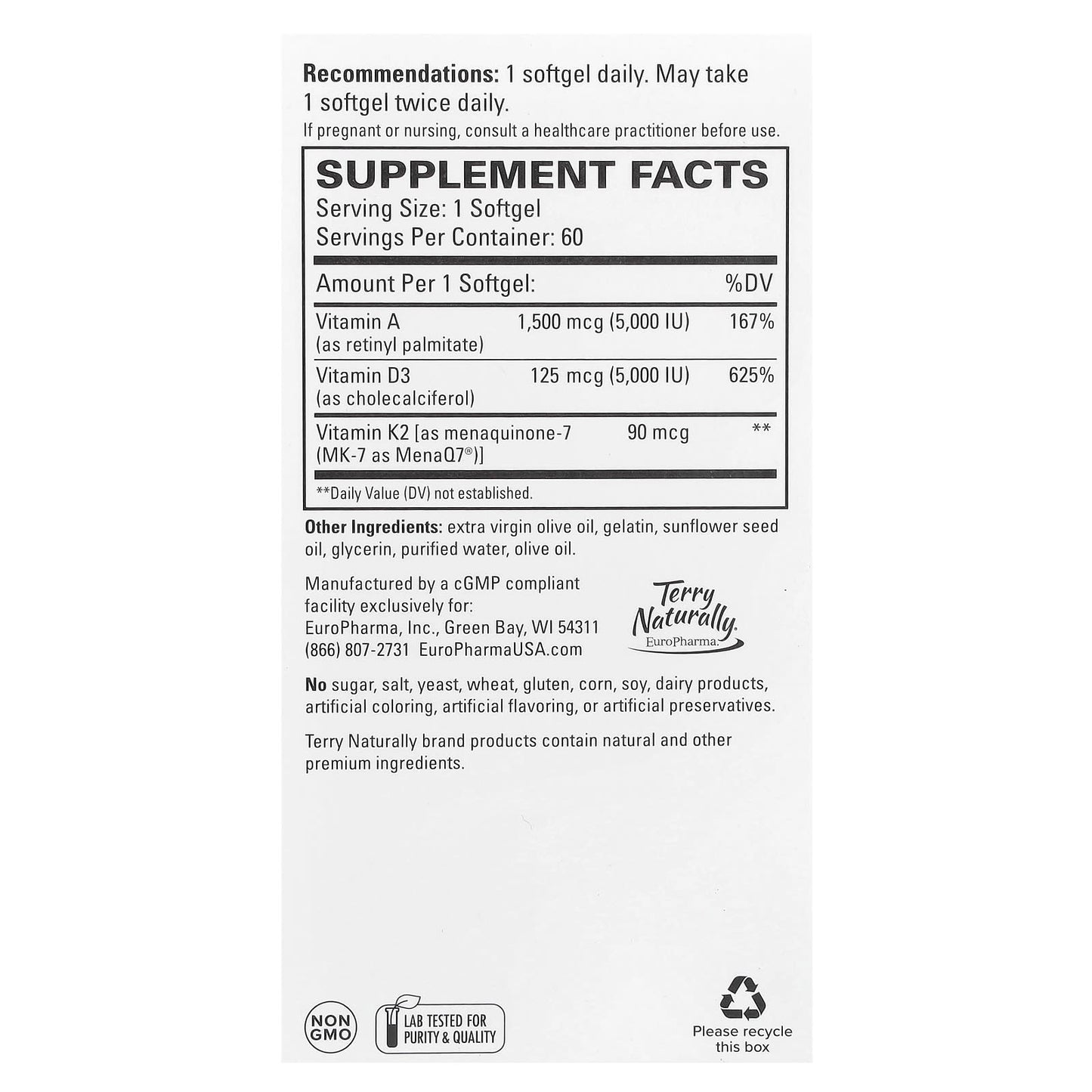 Terry Naturally, Artery Strong™, 60 Softgels - Image 2