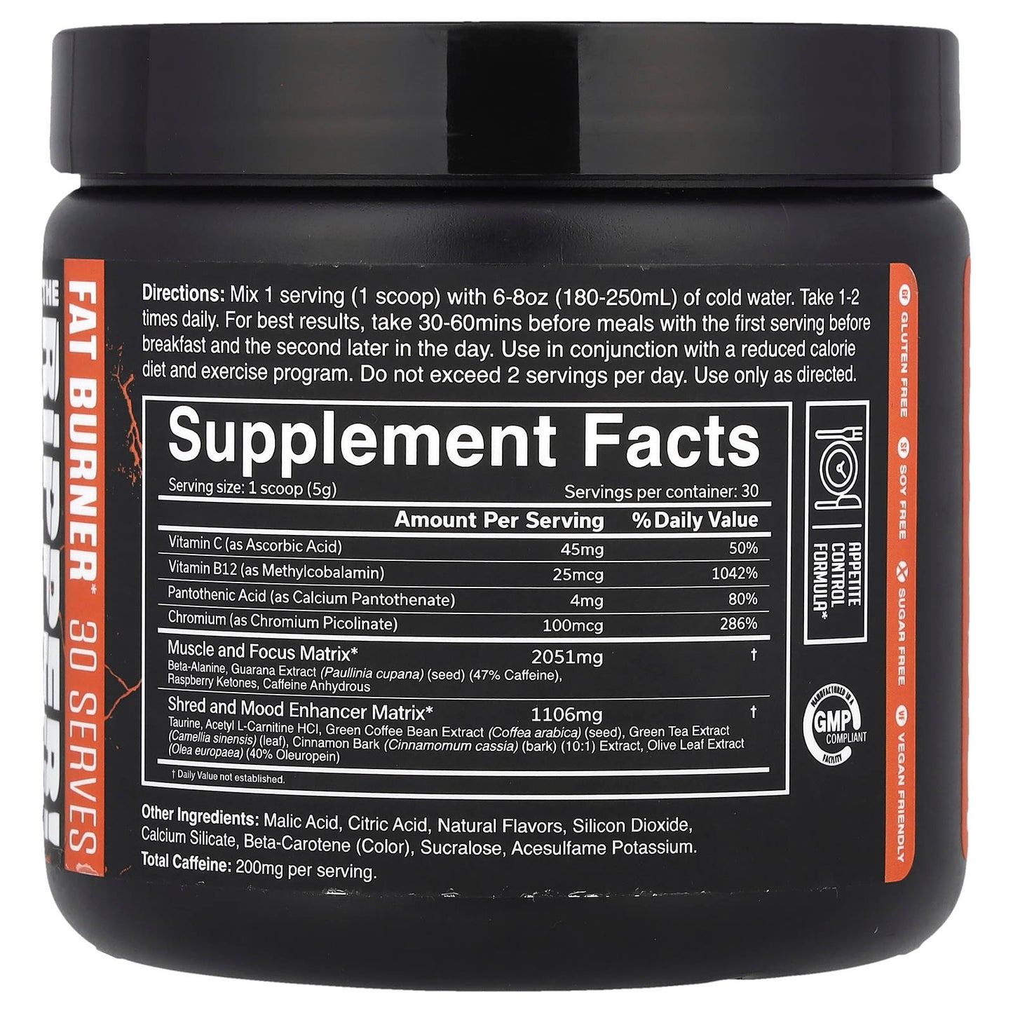 JNX Sports - The Ripper! Fat Burner for Women & Men - Energy, Focus, Appetite Control - Image 2