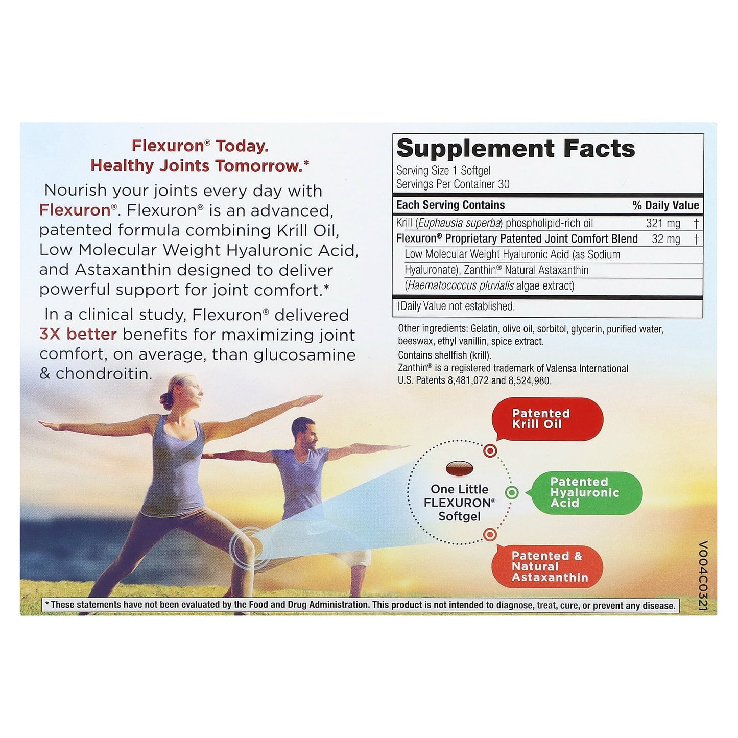 Purity Products, Flexuron, Daily Joint Care, 30 Softgels - Image 2