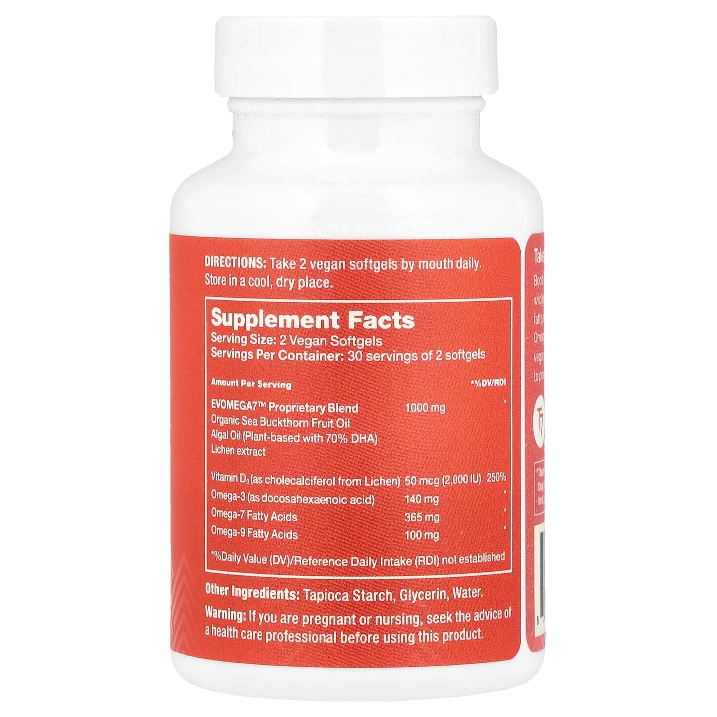 Sibu Beauty, Omega-7 Plus, 60 Softgels - Image 2