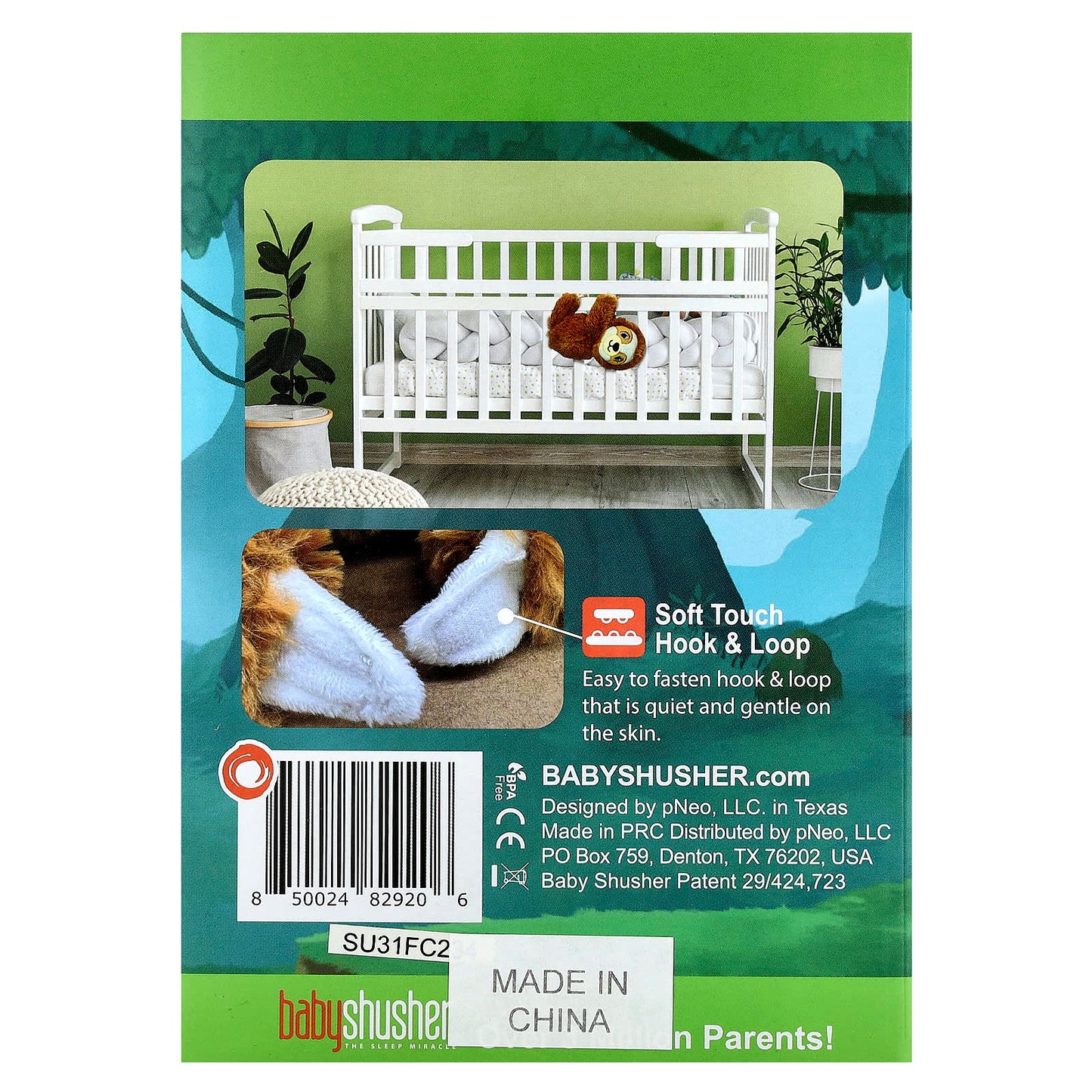 Baby Shusher Sloth - Soothing Sound Machine for Babies - Image 2