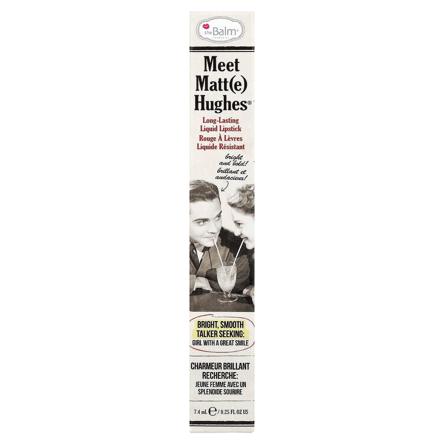 theBalm Cosmetics, Meet Matt(e) Hughes®, Long-Lasting Liquid Lipstick, Sincere, 0.25 fl oz (7.4 ml) - Image 2