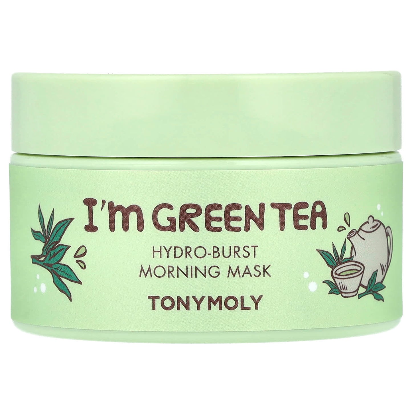 TonyMoly, I'm Green Tea, Hydro-Burst Morning Beauty Mask, 3.52 oz (100 g) - Image 1