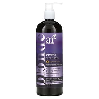 Purple Shampoo for Blonde & Bleached Hair - 16 fl oz by artnaturals