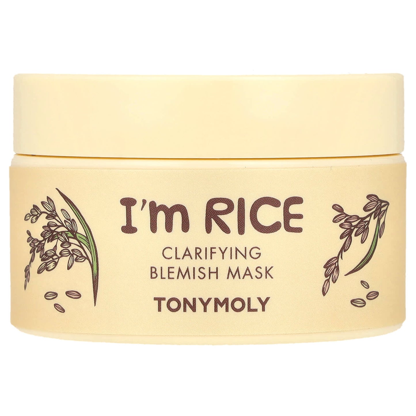 TonyMoly, I'm Rice, Clarifying Blemish Beauty Mask, 3.38 fl oz (100 ml) - Image 1