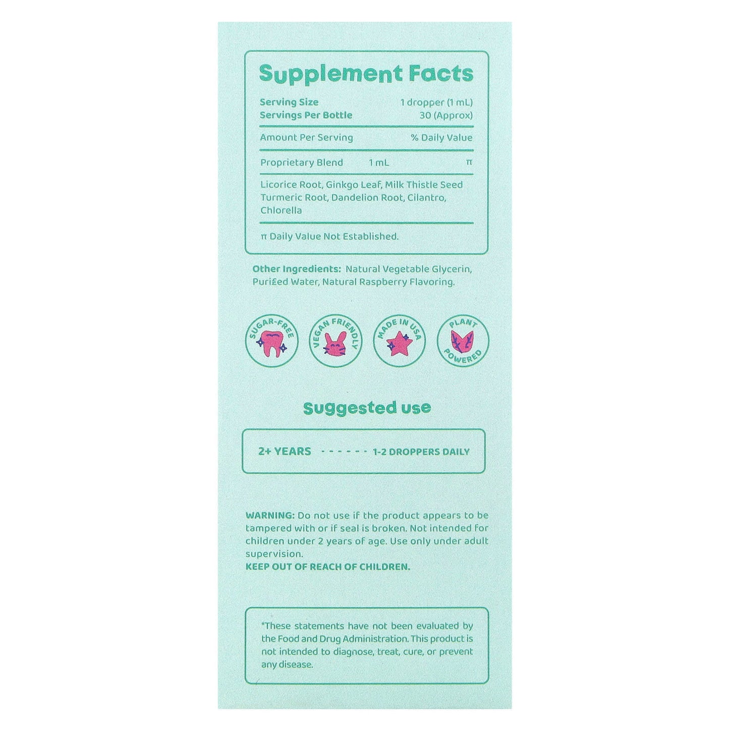 DetoxZee Herbal Supplement for Kids - Natural Heavy Metal Removal - Image 2