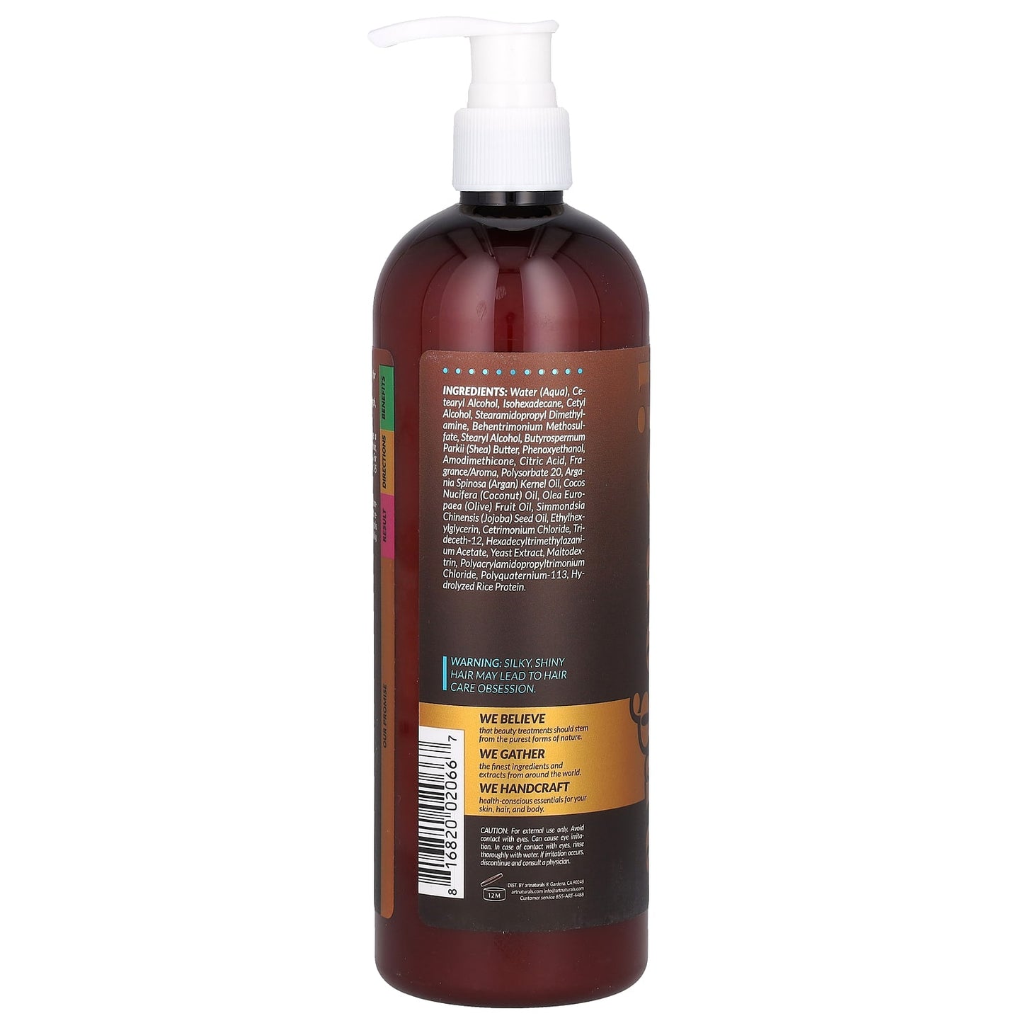 Argan & Olive Oil Conditioner for Dry Hair - Sulfate & Paraben Free - Image 2