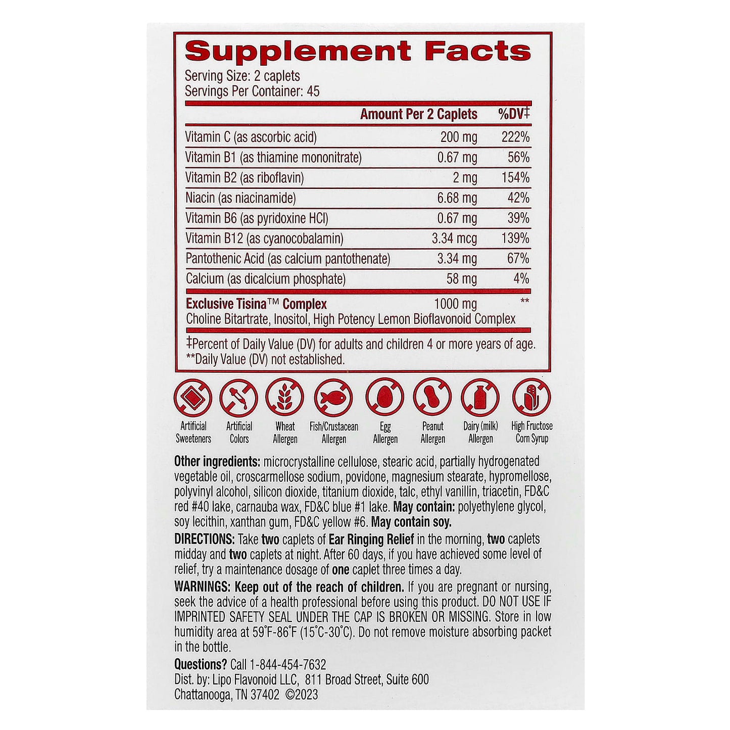 Lipo-Flavonoid, Lipo Flavonoid®, 90 Caplets - Image 2