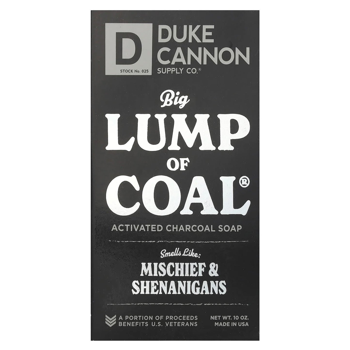 Activated Charcoal Soap for Men - Big Lump of Coal by Duke Cannon - Image 1