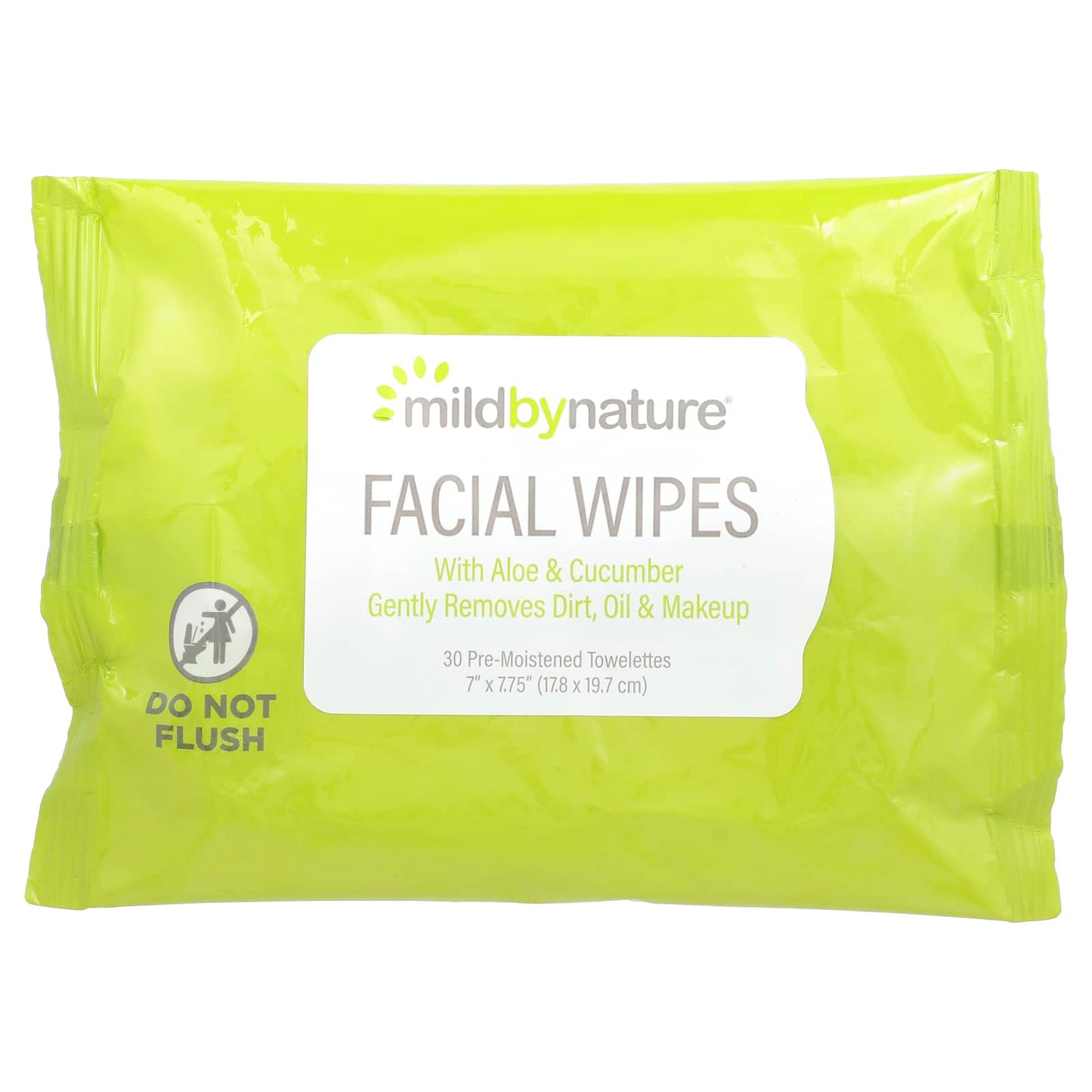 Aloe & Cucumber Facial Wipes - Gentle, Biodegradable, Cruelty Free - Image 1