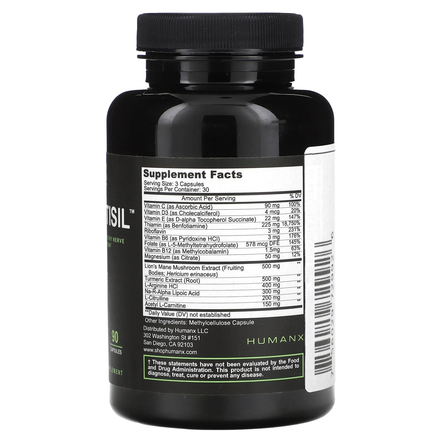 Sciatisil: Healthy Nerve Function Dietary Supplement by Humanx - Image 2
