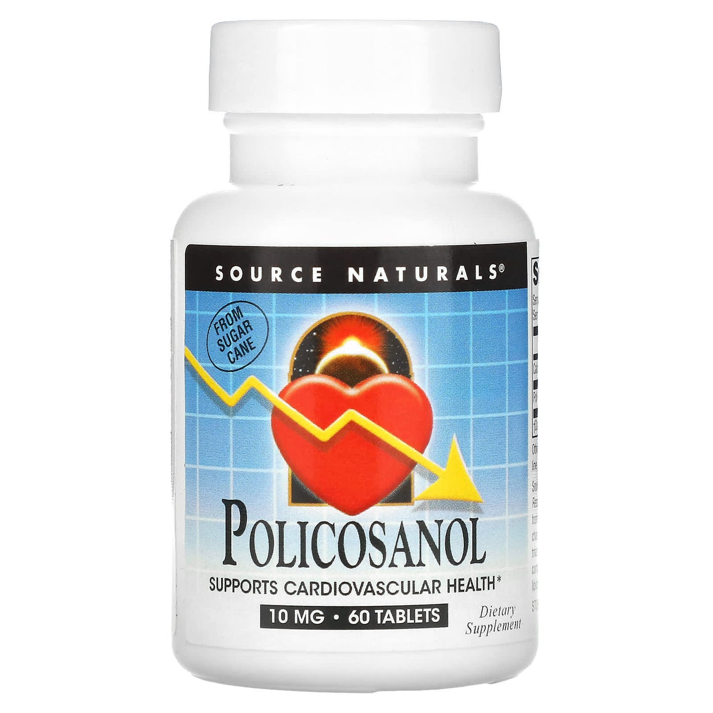 Source Naturals, Policosanol, 60 Tablets - Image 1