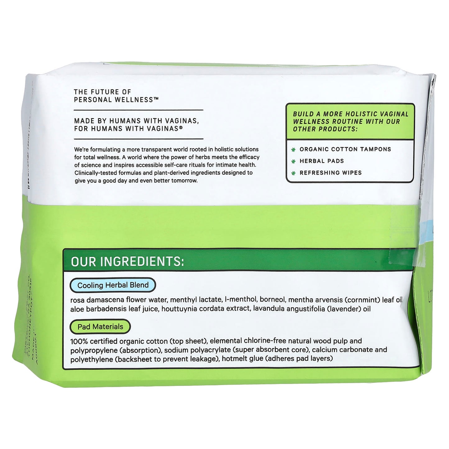 The Honey Pot Company, 100% Organic Cotton Cover Long Liners, 30 Count - Image 2