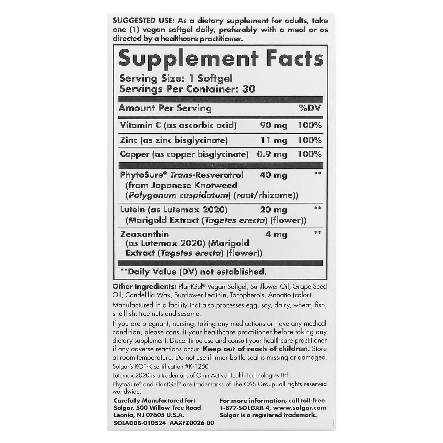 Solgar, Age-Defying Nutrition, Digital Defense, 30 Vegan Softgels - Image 2