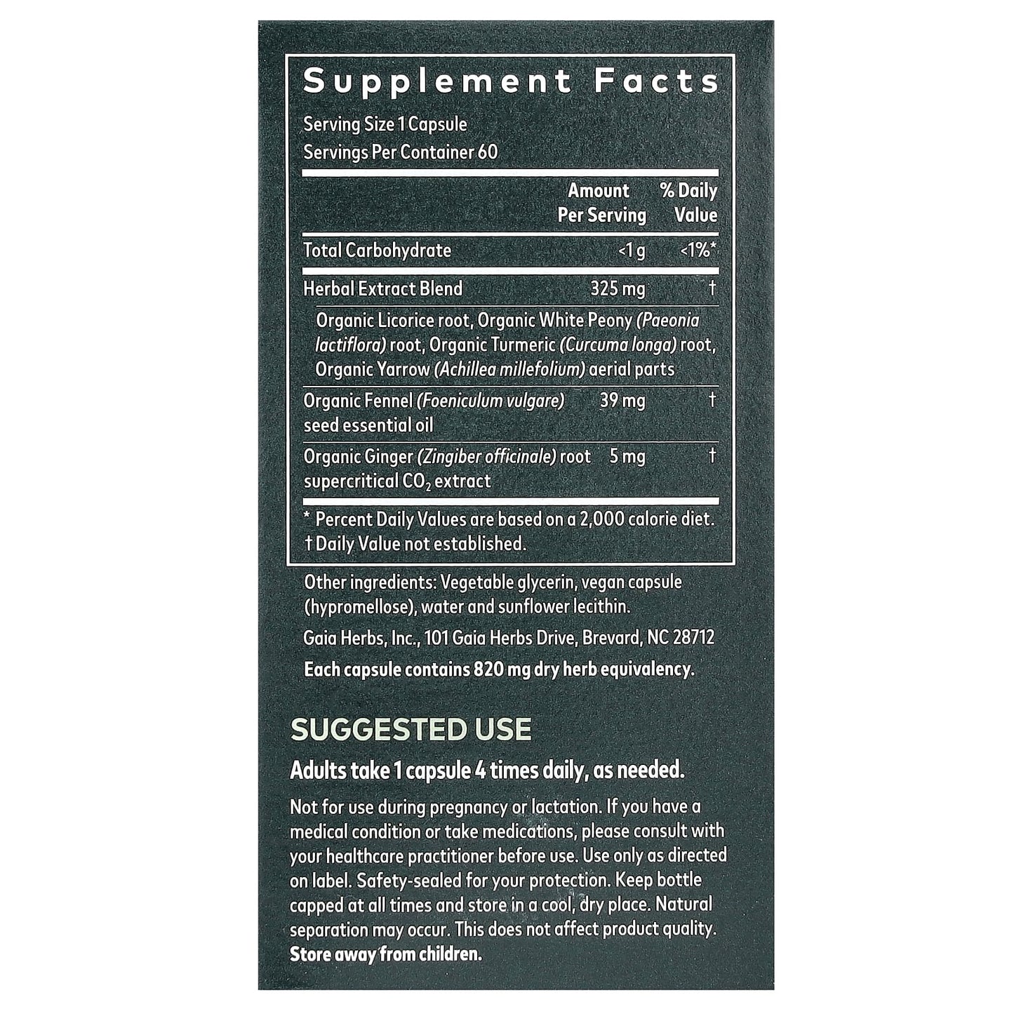 Cramp Relief for Women with Gaia Herbs, Vegan Liquid Phyto-Caps - Image 2