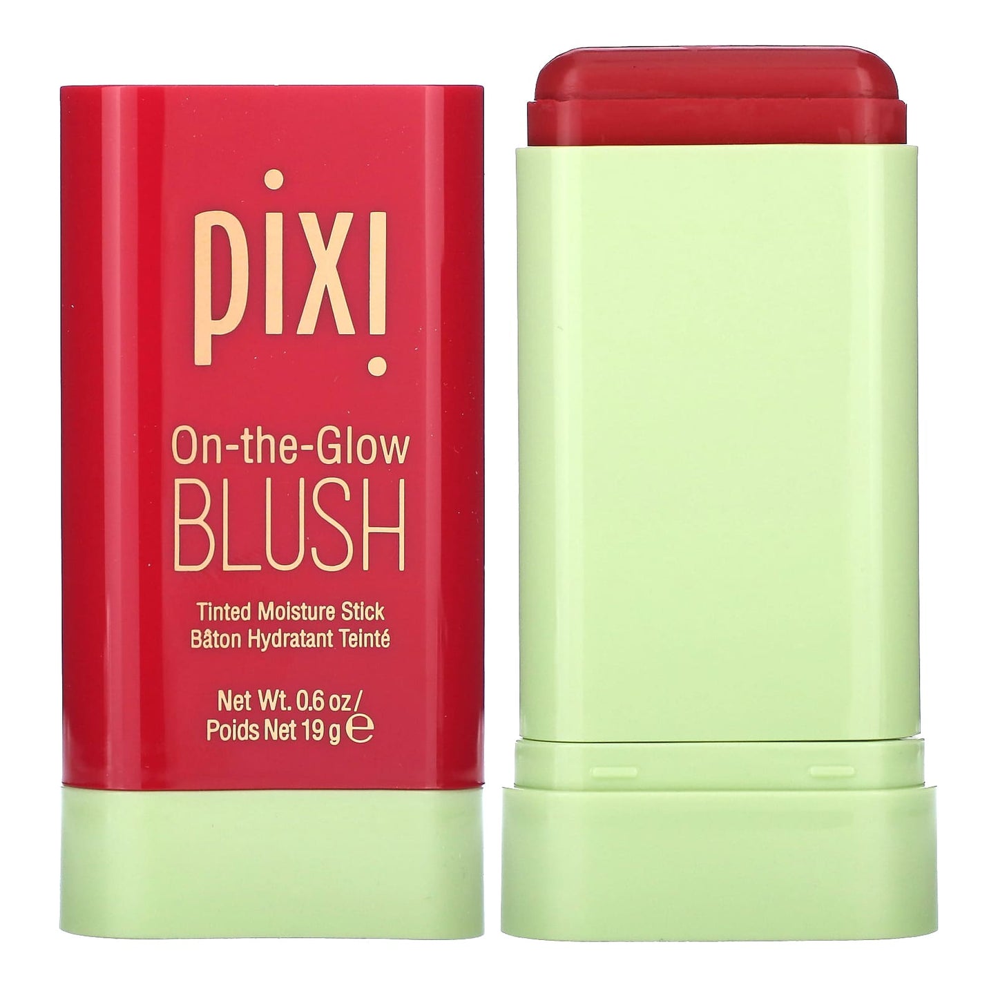Pixi Beauty, On-the-Glow Blush, Tinted Moisture Stick, Ruby, 0.6 oz (19 g) - Image 1